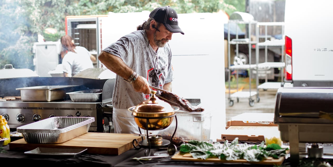 Great Catering Service at the Company Summer Picnic